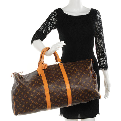 Louis Vuitton Monogram Keepall 55 2 of 7