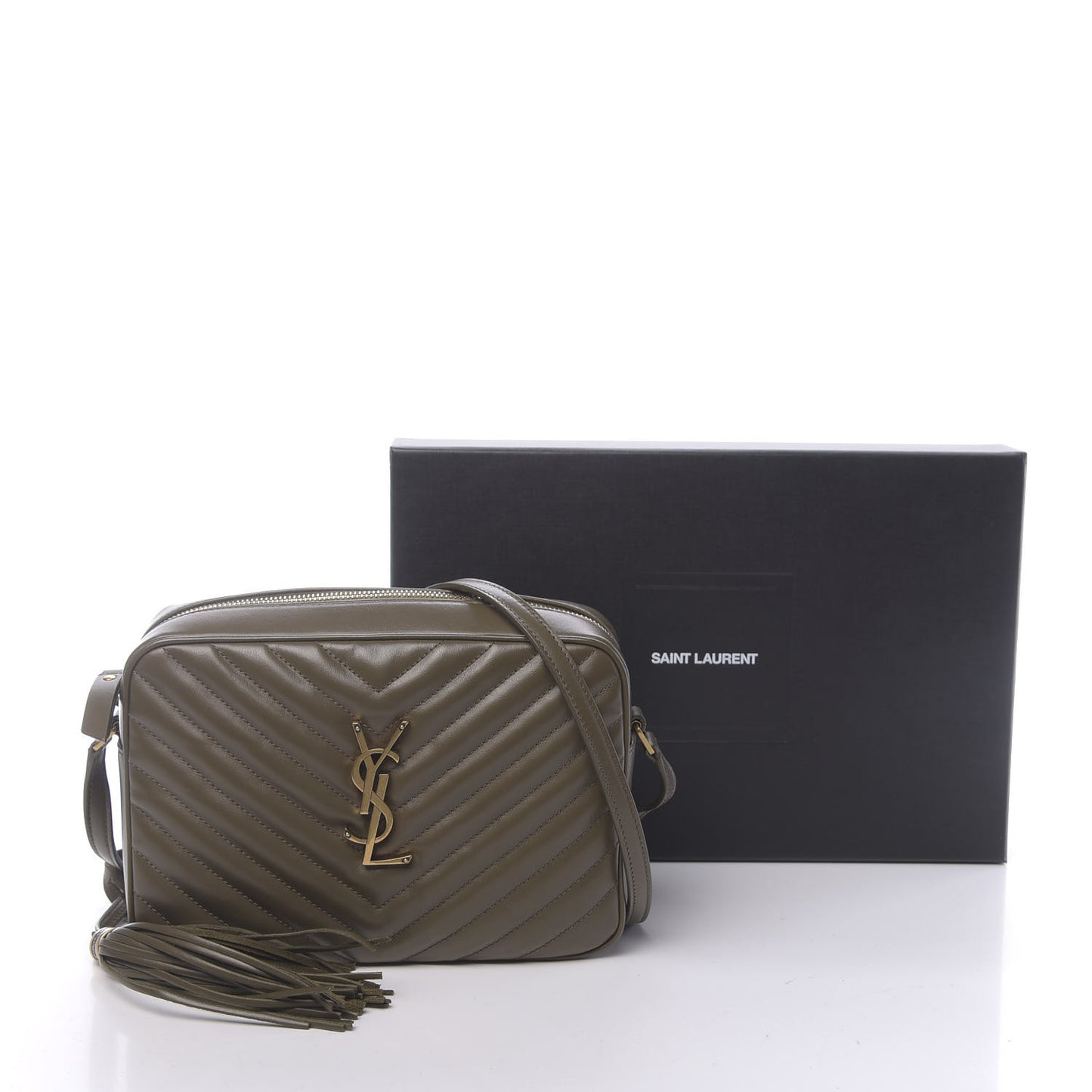 Calfskin Matelasse Monogram Lou Camera Bag Seaweed