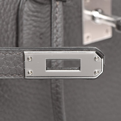 Hermes Togo Birkin 25 Etain 8 of 31