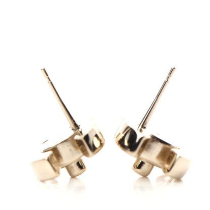 Chanel CC Turnlock Earrings Gold 3 of 5