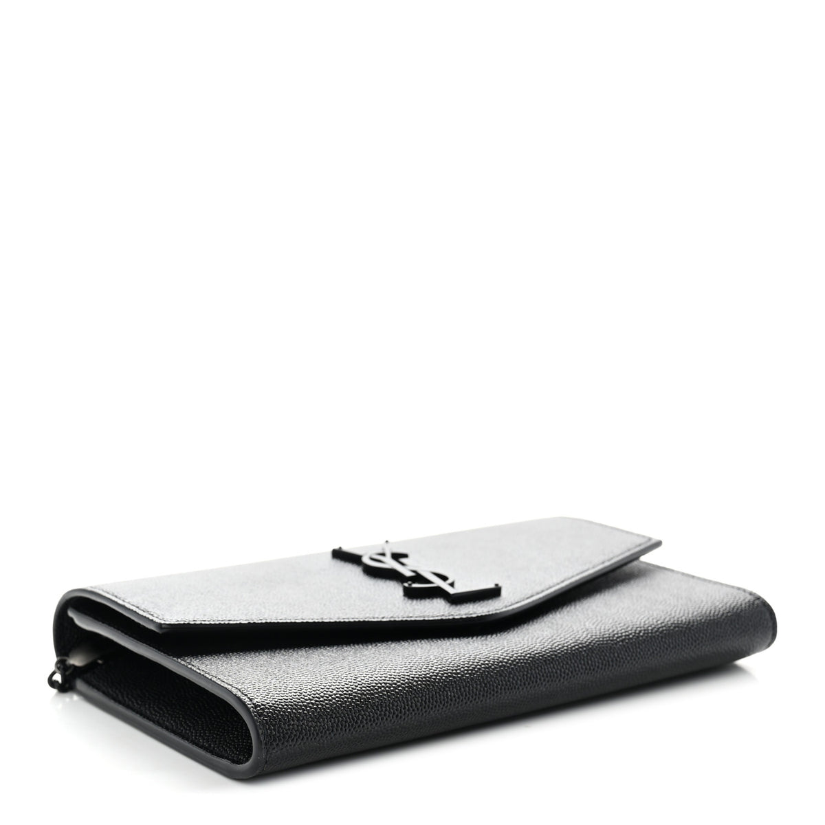 Grain De Poudre Monochrome Uptown Chain Wallet Black