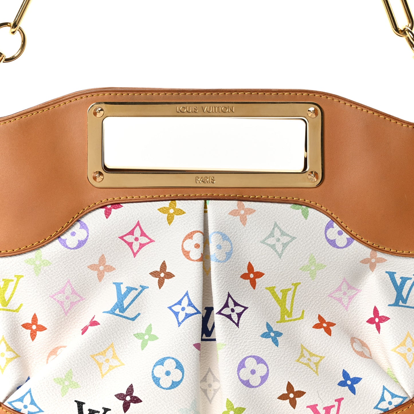 Monogram Multicolor Judy MM White