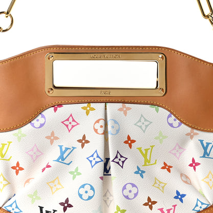 Louis Vuitton Monogram Multicolor Judy MM White 7 of 9