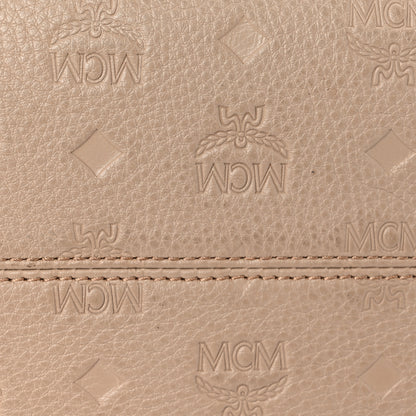 MCM Calfskin Ottomar Medium Klara Hobo New Beige 18 of 19