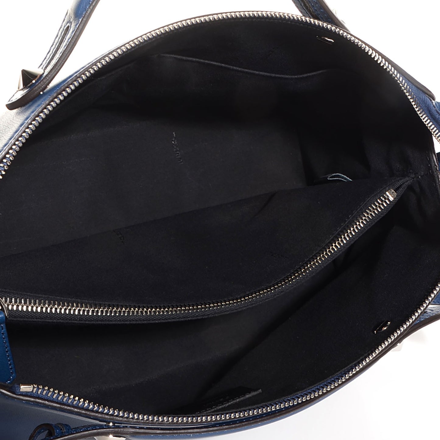 Vitello Dolce Marmol Large By The Way Boston Bag Blue