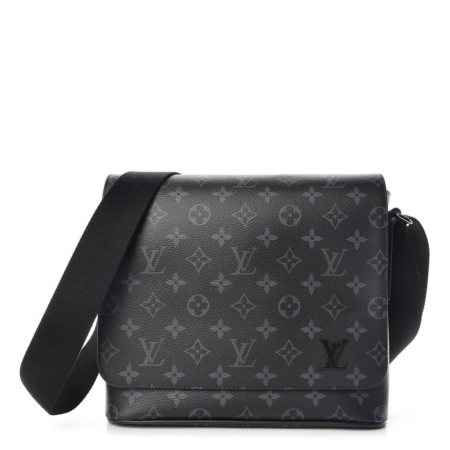 Louis Vuitton Monogram Eclipse District PM Black 1 of 10