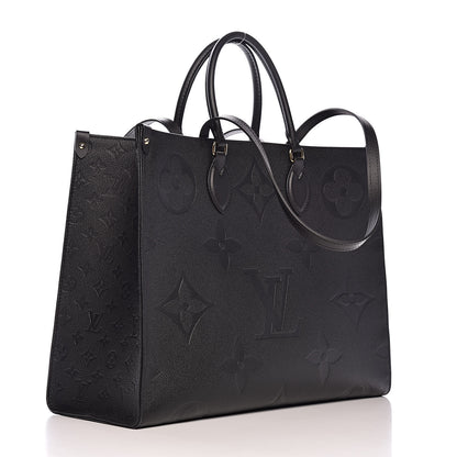 Louis Vuitton Empreinte Monogram Giant Onthego GM Black 2 of 10