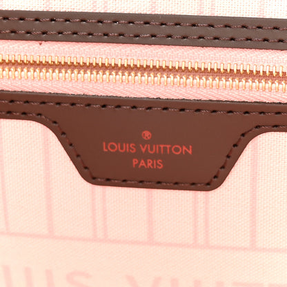 Louis Vuitton LOUIS VUITTON Damier Ebene Neo Neverfull MM Rose Ballerine 7 of 11