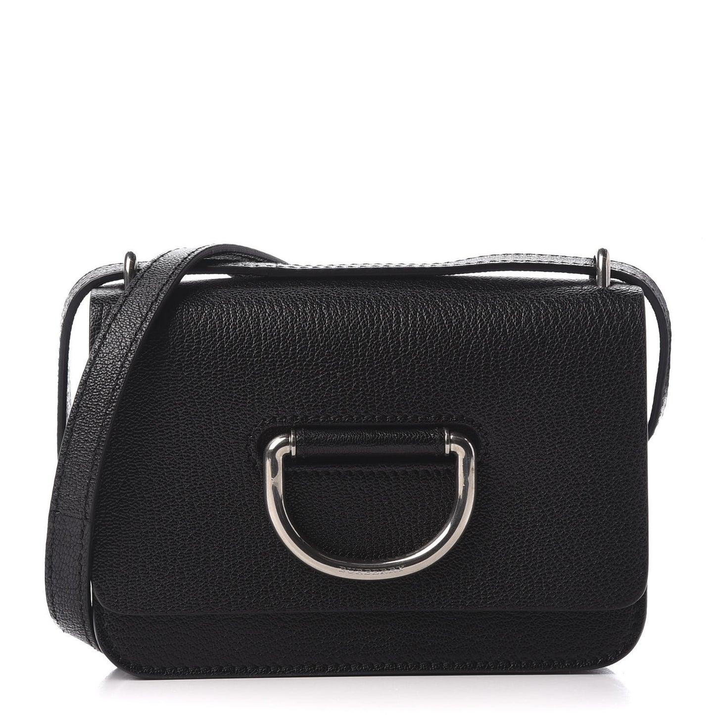 Goatskin Mini D-Ring Bag Black
