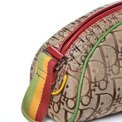 Christian Dior Monogram Rasta Shoulder Bag Beige 8 of 10