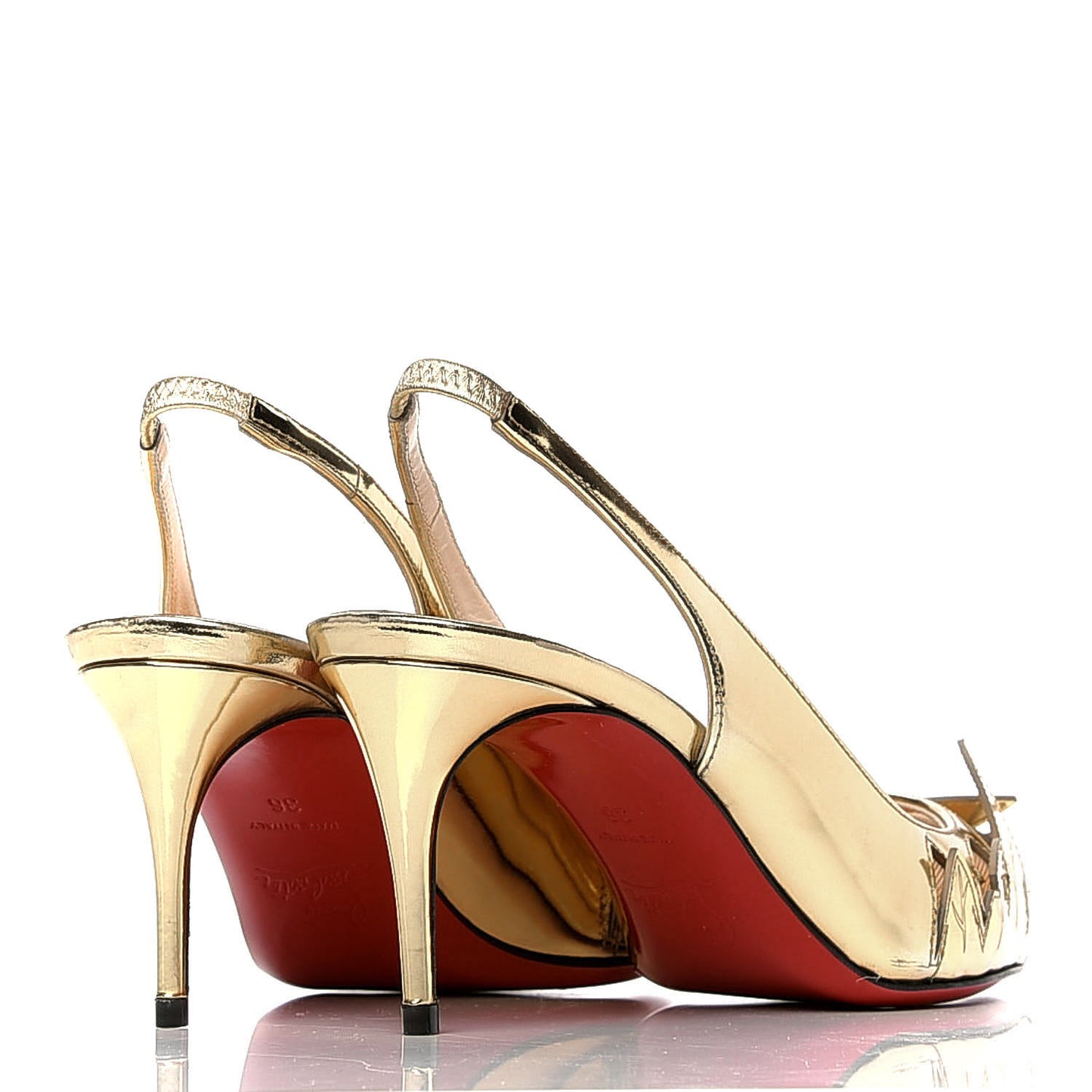 Rete Specchio Frescobella 70 Pumps 36 Gold