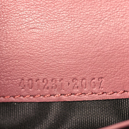 Gucci GG Supreme Monogram Blooms Mini Dionysus Chain Wallet Beige Multicolor Dry Rose 7 of 11