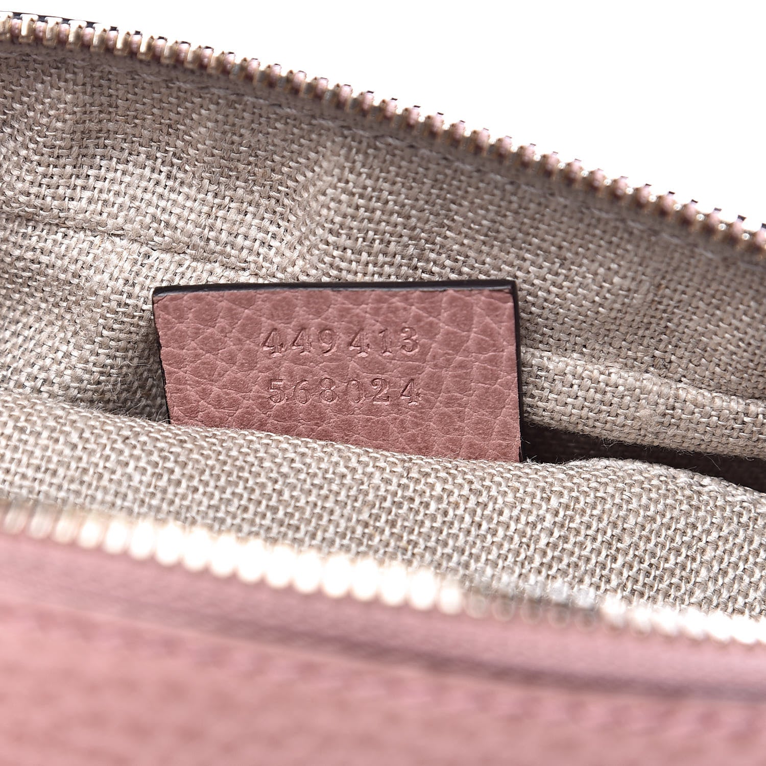 Gucci Monogram Mini Bree Messenger Bag Beige Soft Pink 7 of 10