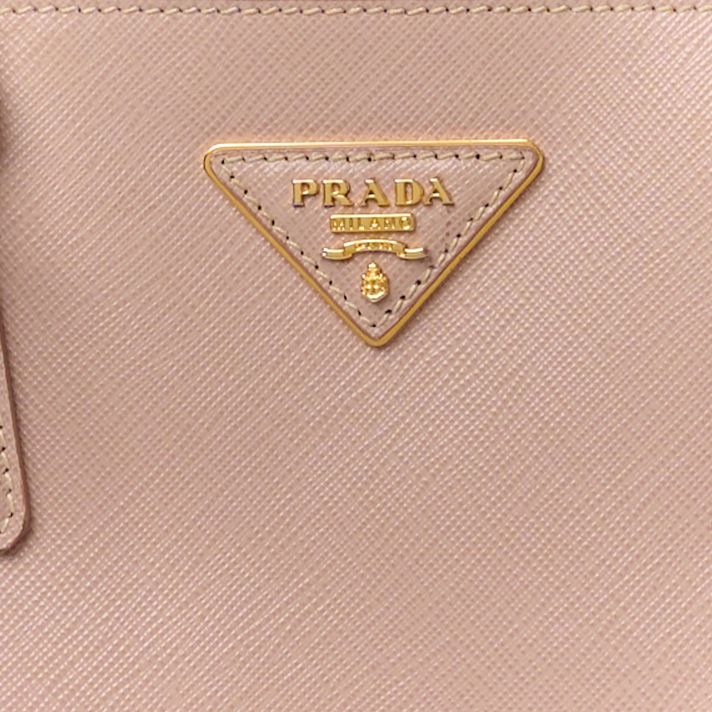 Prada Saffiano Small Galleria Double Zip Tote Cammeo 10 of 16