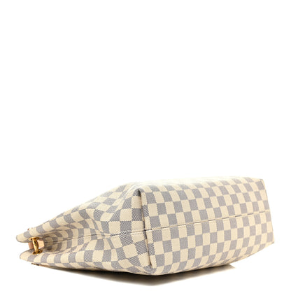 Louis Vuitton Damier Azur Graceful PM Rose Ballerine 4 of 10