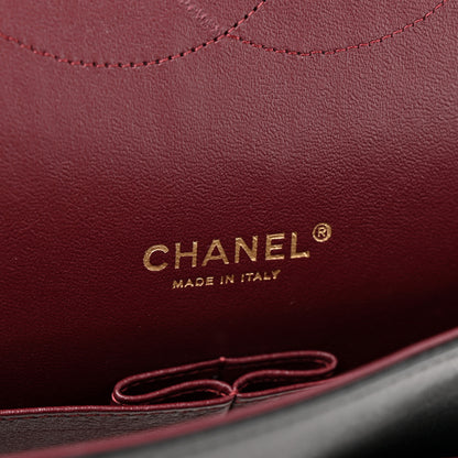 Chanel Lambskin Quilted Maxi Double Flap Black 5 of 12