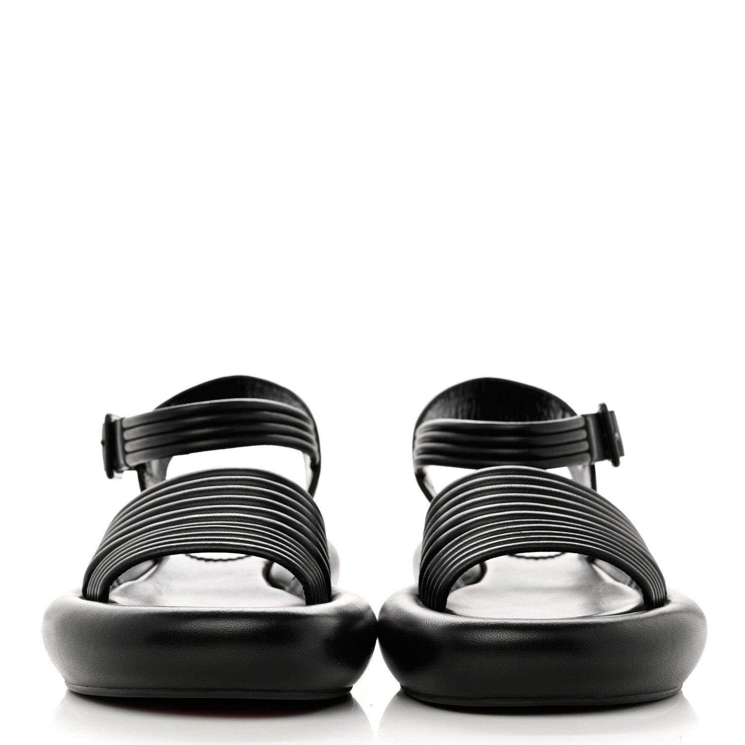 Christian Louboutin Nappa Manolasummer Sandals 36.5 Black 2 of 7