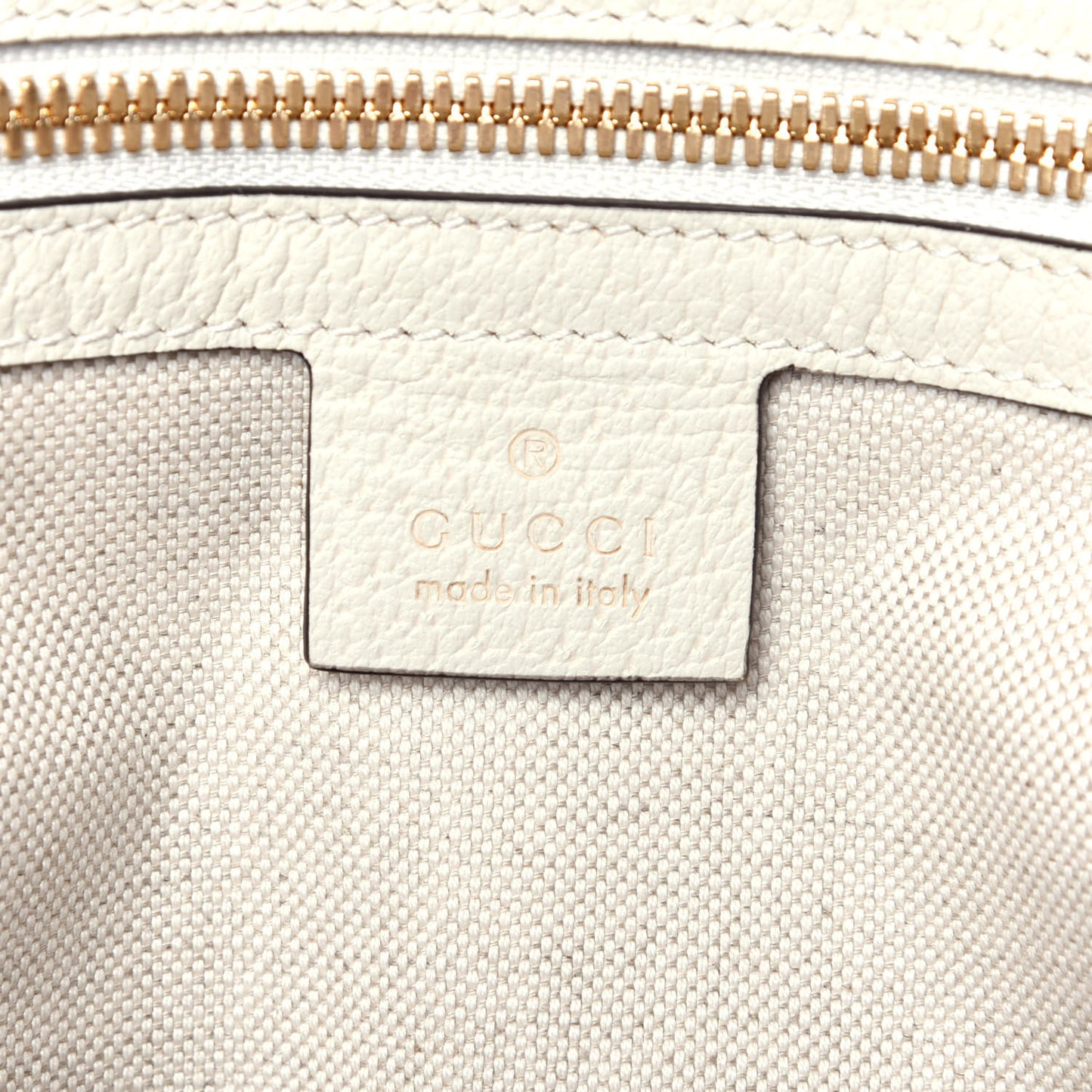 GG Supreme Monogram Flora Web Small Ophidia Day Backpack White