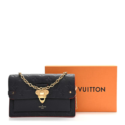 Louis Vuitton Empreinte Vavin Chain Wallet Marine Rouge 10 of 10