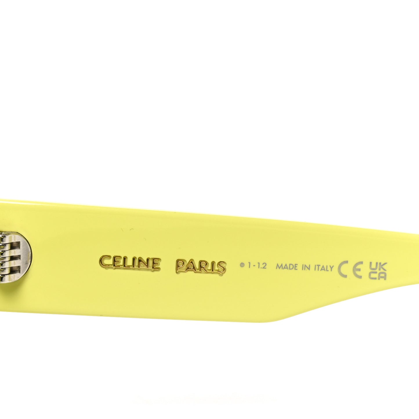 Acetate Cat Eye Sunglasses CL 40197U Neon Green