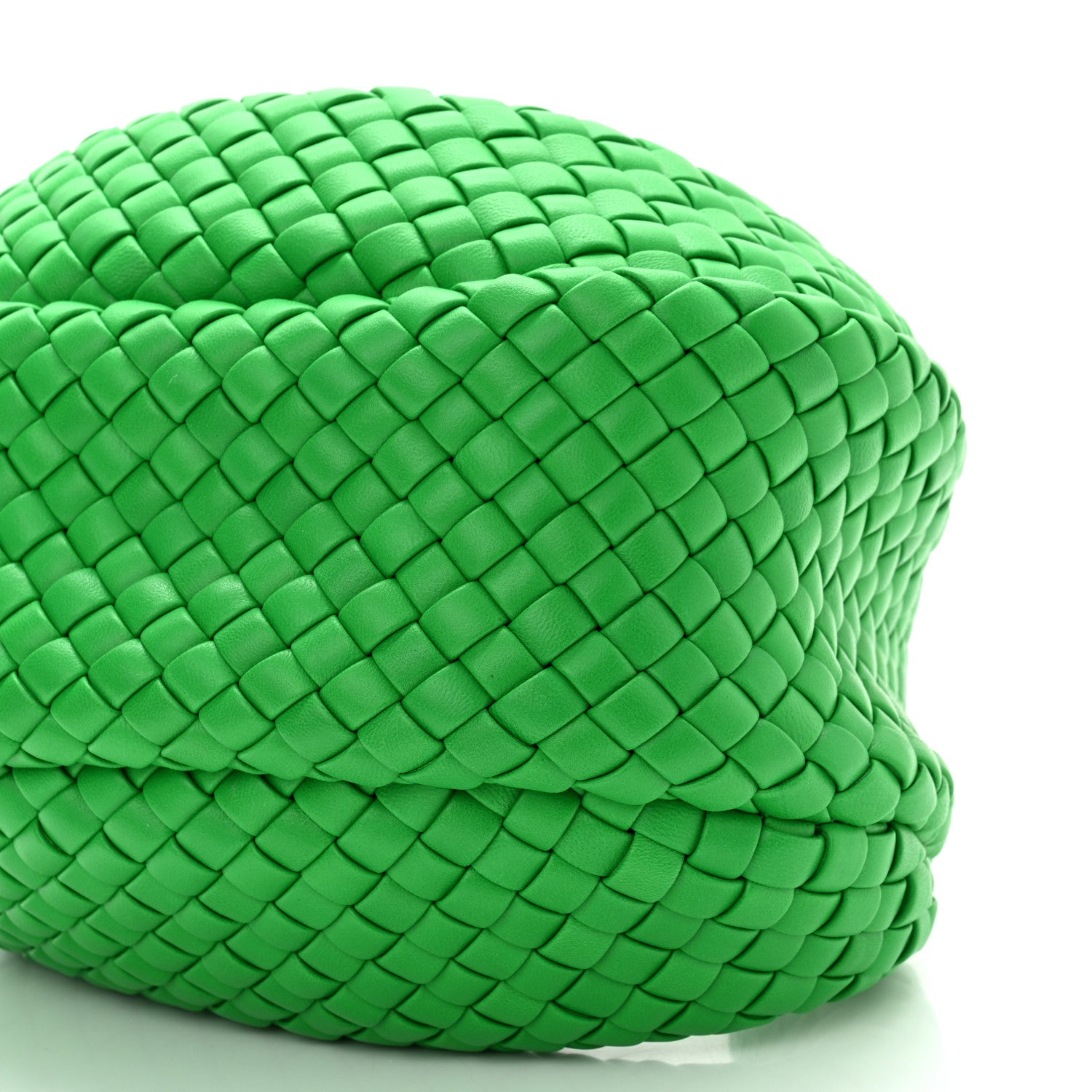 Bottega Veneta Rubber Intreccio Padded Mini Jodie Parakeet 9 of 9