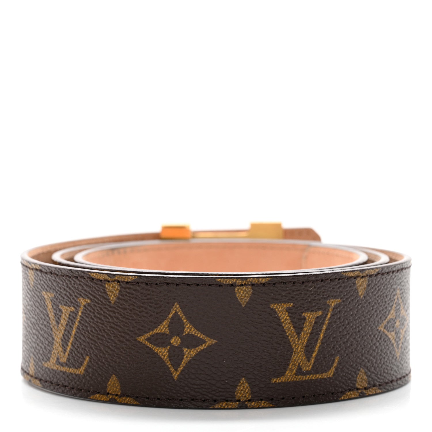 Louis Vuitton Monogram 40mm LV Initiales Belt 90 36 2 of 9