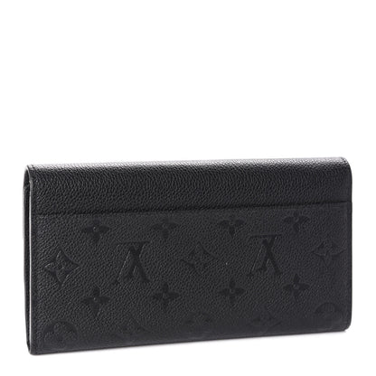Louis Vuitton Empreinte Sarah Wallet NM Black 3 of 8