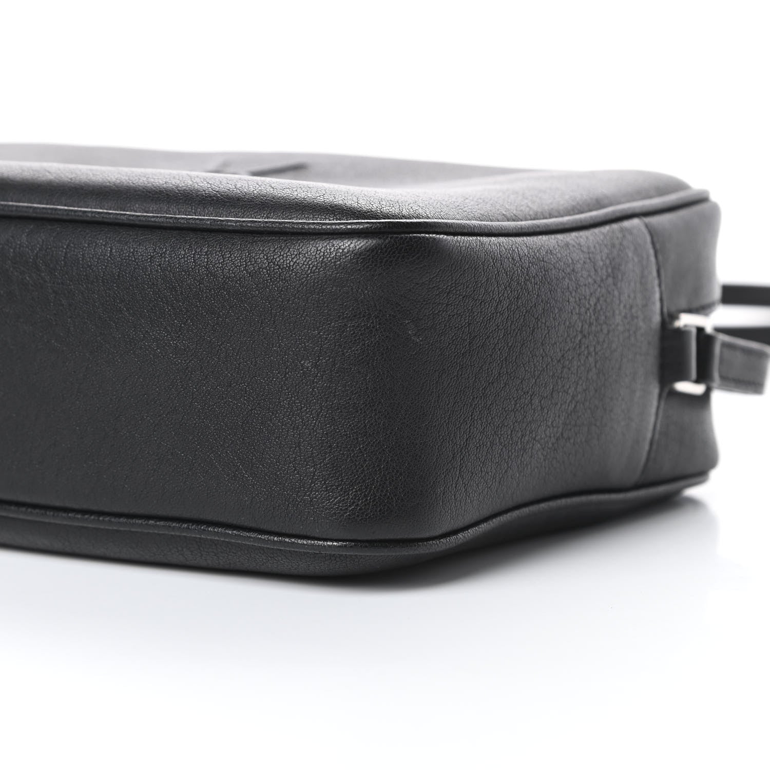 Saint Laurent Lambskin Monogram Small Lou Camera Bag Black 10 of 13
