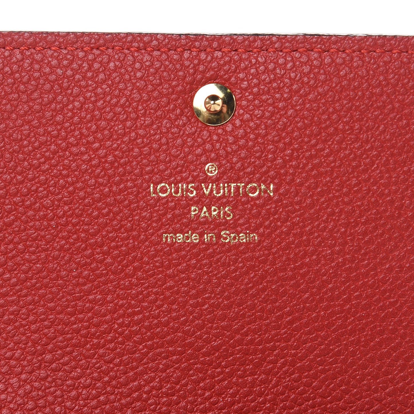 Empreinte Business Card Holder Cherry