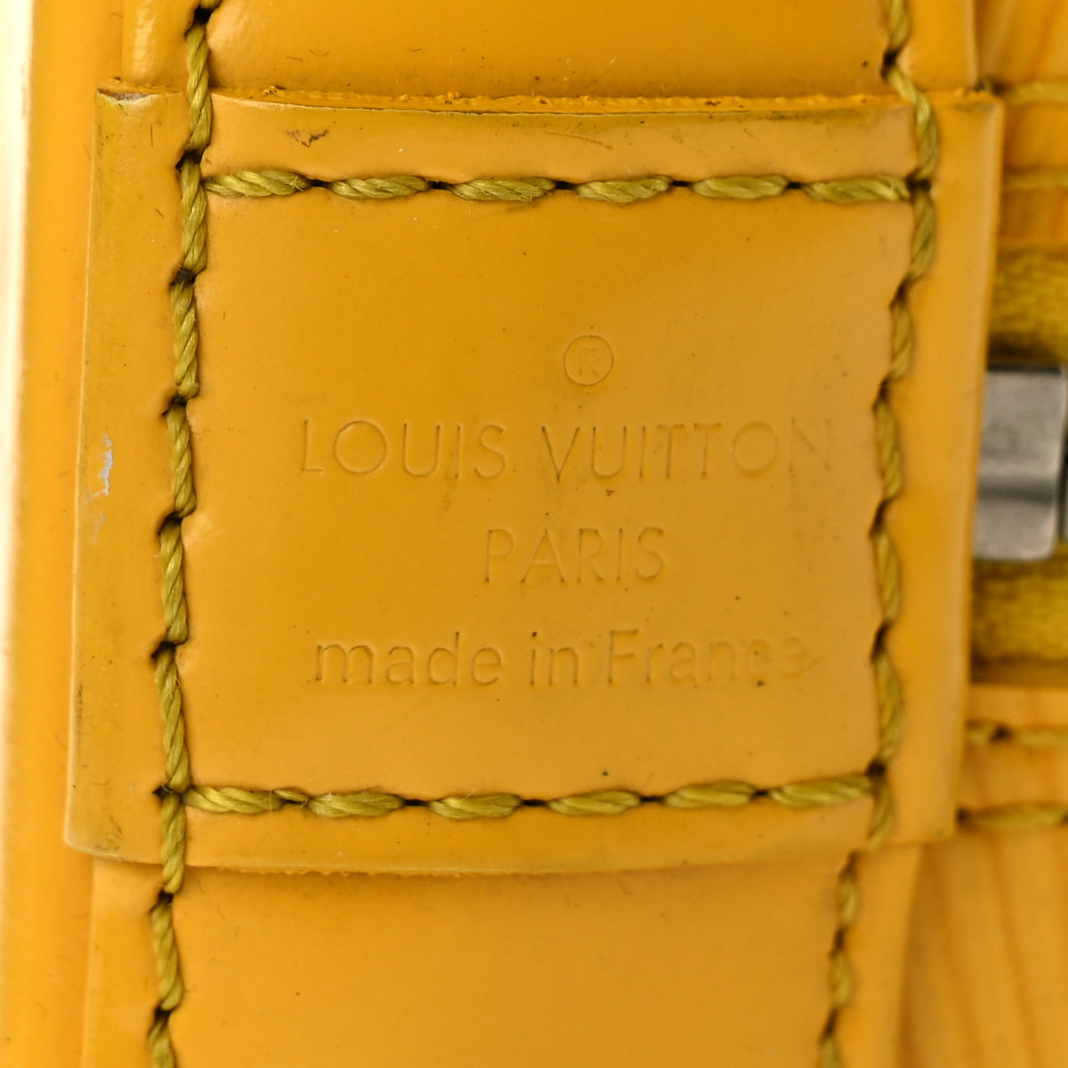 Louis Vuitton Epi Alma BB Citron 6 of 13