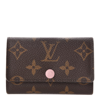 Louis Vuitton Monogram Multicles 6 Key Holder Rose Ballerine 1 of 7