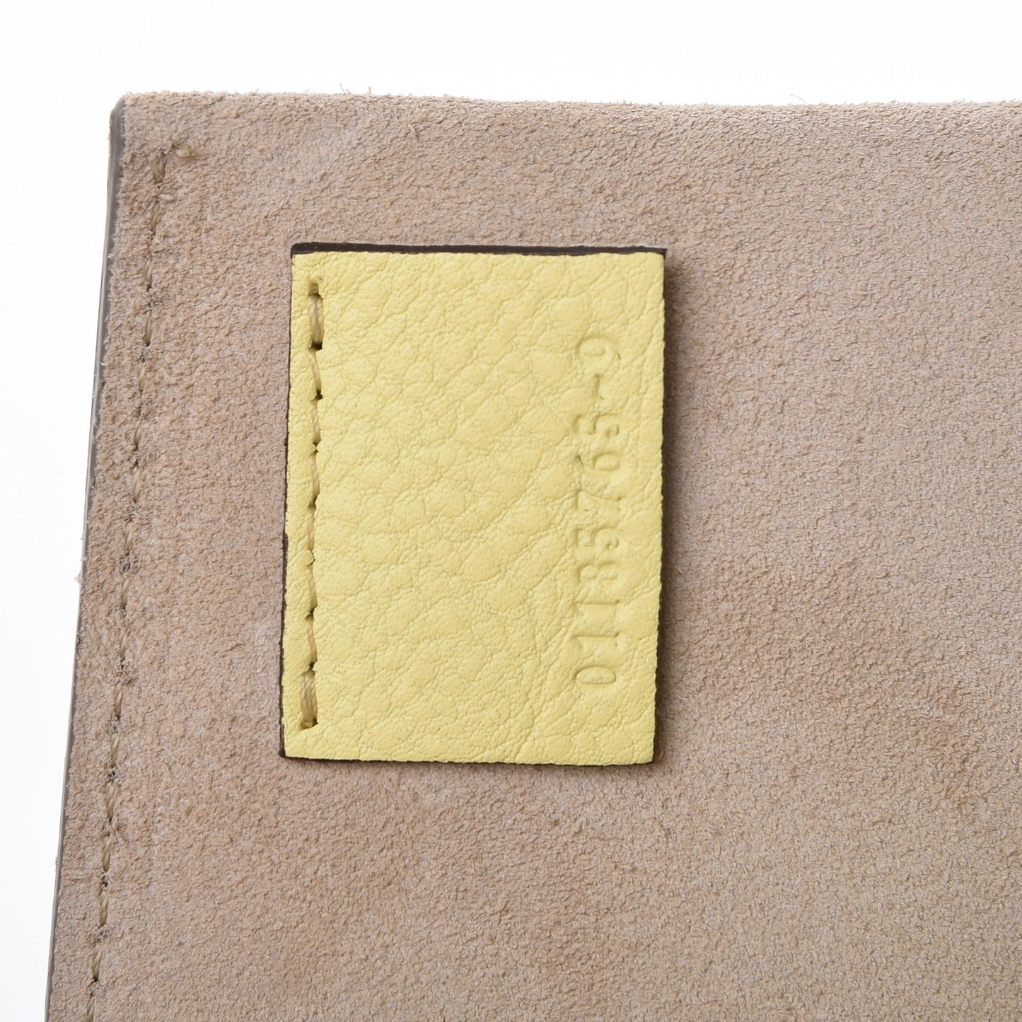 Calfskin Suede Small Pixie Bag Lemonade