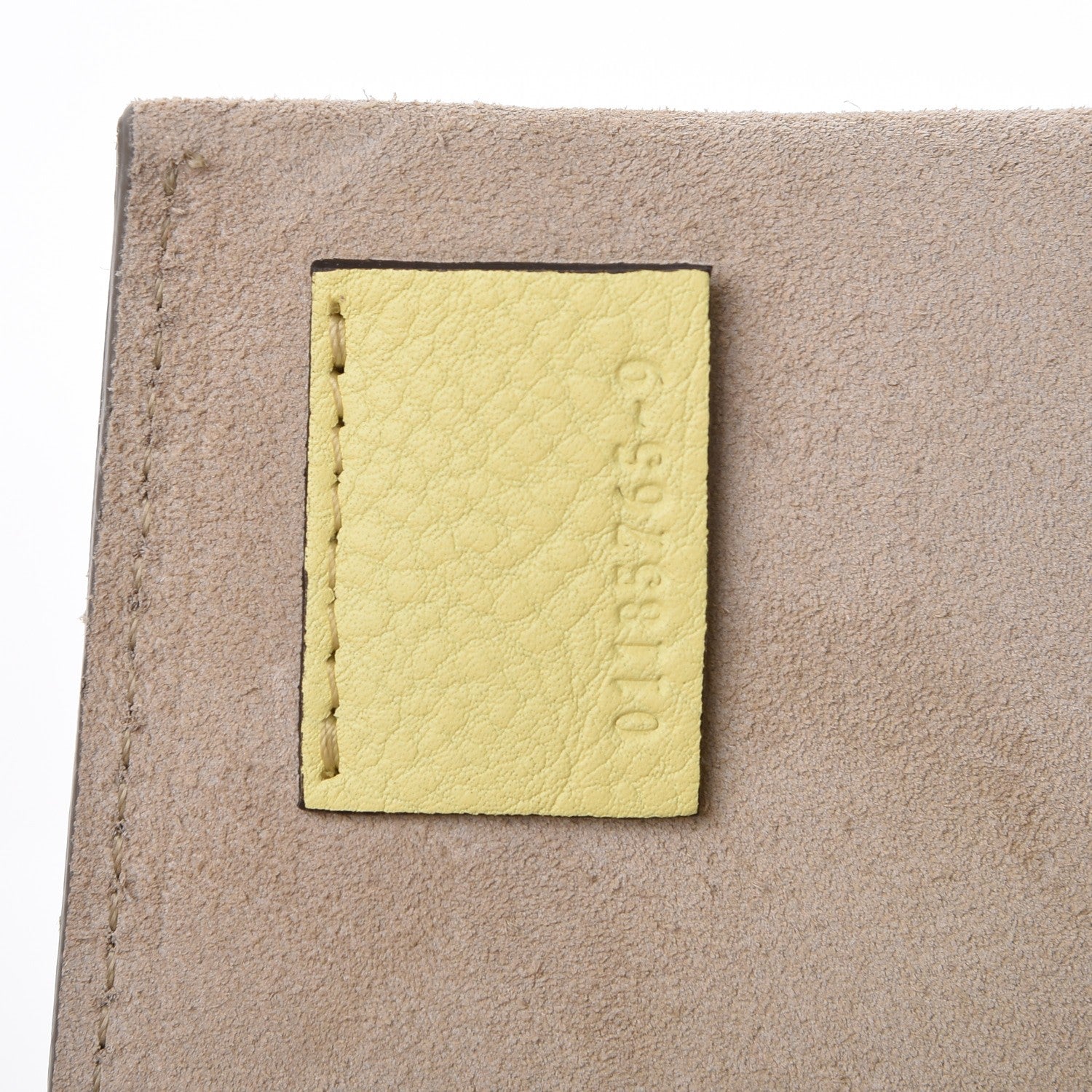 Chloe Calfskin Suede Small Pixie Bag Lemonade 7 of 7