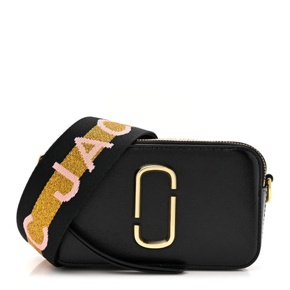 Marc Jacobs Saffiano Small Snapshot Camera New Black Mulitcolor 1 of 10