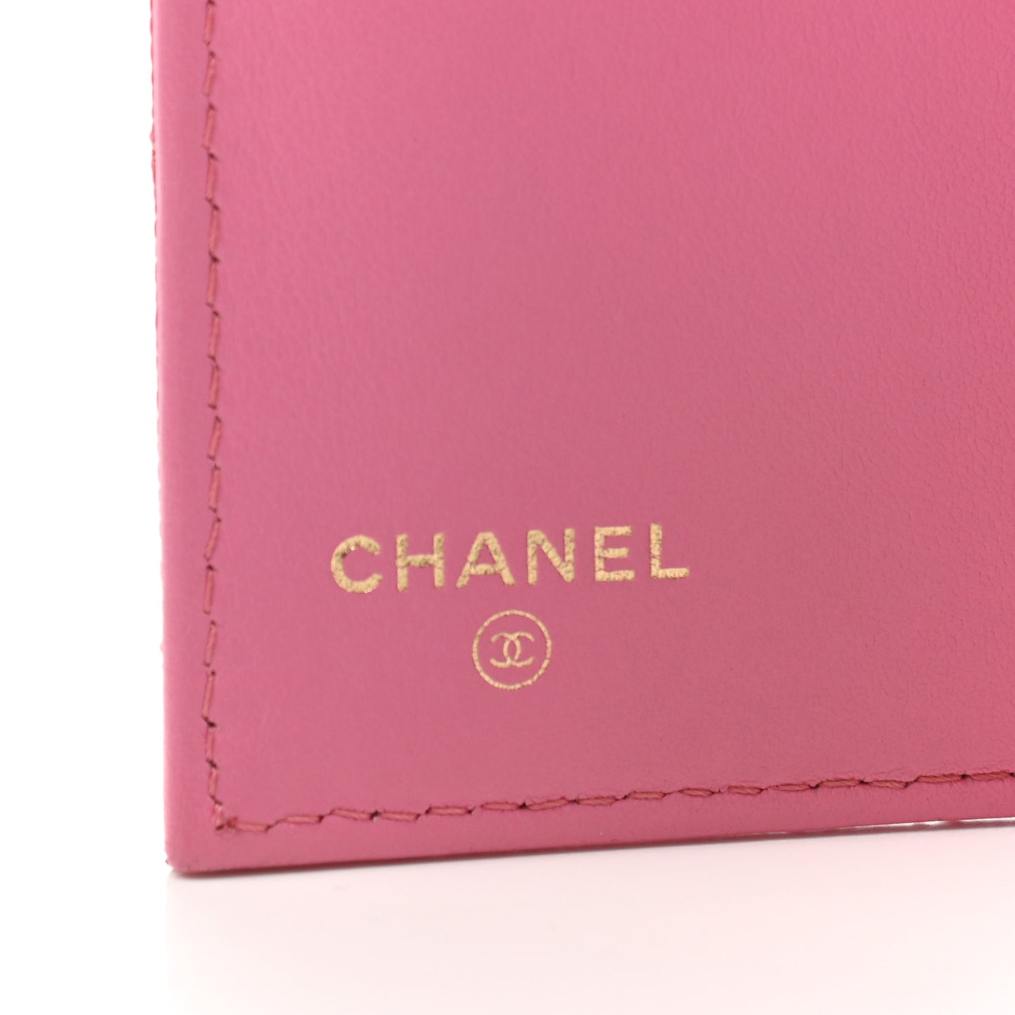 Caviar Quilted Medium Flap Wallet Pink