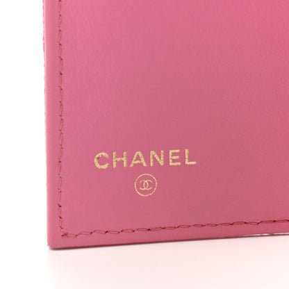 Chanel Caviar Quilted Medium Flap Wallet Pink 7 of 9