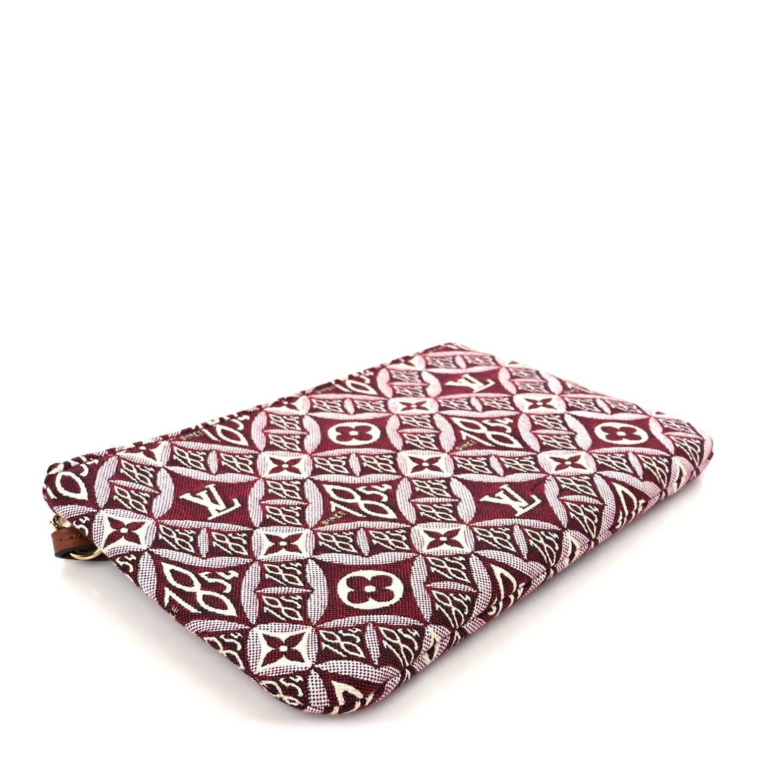 Louis Vuitton Jacquard Since 1854 Neverfull MM GM Pochette Bordeaux 4 of 8