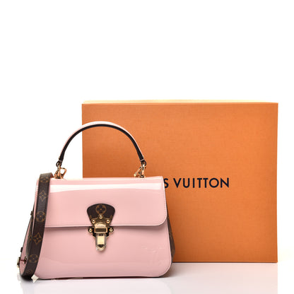 Louis Vuitton Patent Calfskin Monogram Cherrywood PM Rose Ballerine 12 of 12