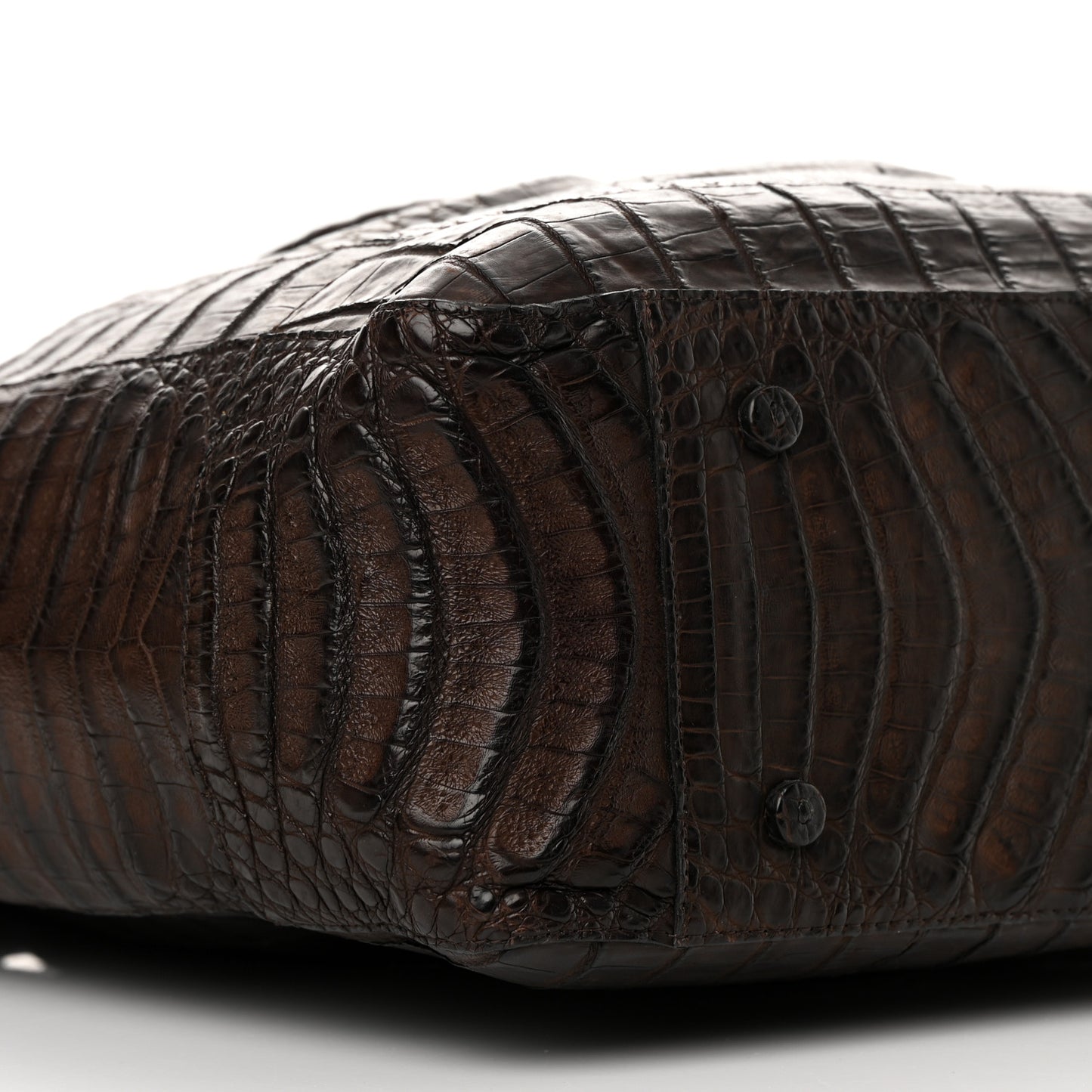 Crocodile Tote Brown