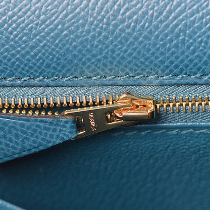 Hermes Epsom Kelly Sellier 28 Vert Bosphore 21 of 36