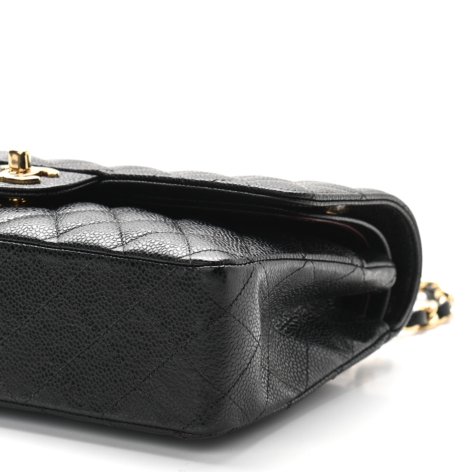 Chanel Caviar Quilted Medium Double Flap Black 9 of 9