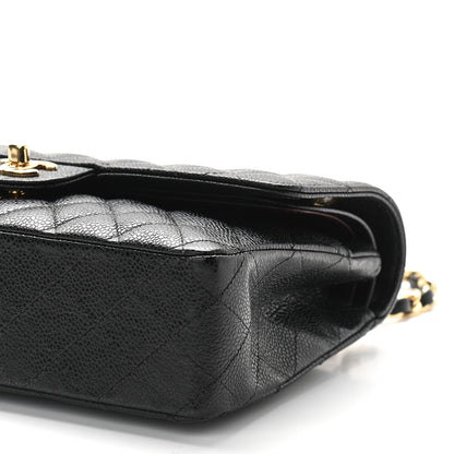 Chanel Caviar Quilted Medium Double Flap Black 9 of 9