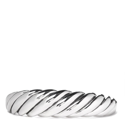 David Yurman Sterling Silver 17mm Pure Form Cable Bracelet 1 of 5