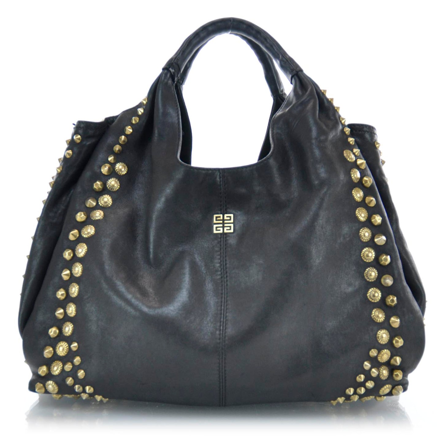Leather Studded Elschia Black
