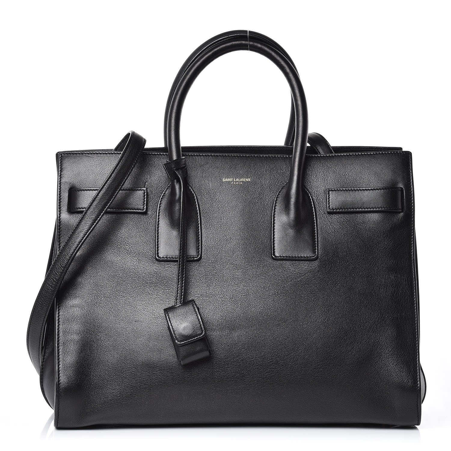 Saint Laurent Calfskin Small Sac De Jour Black 1 of 14
