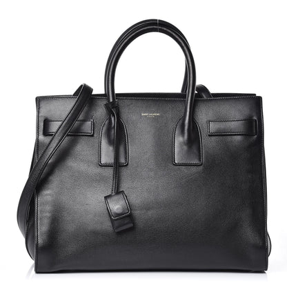 Saint Laurent Calfskin Small Sac De Jour Black 1 of 14