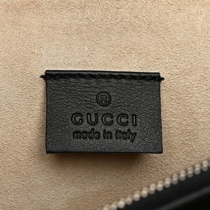 Gucci GG Supreme Monogram Snakeskin Crystal Magnetismo Embroidered Medium Dionysus Shoulder Bag 6 of 10