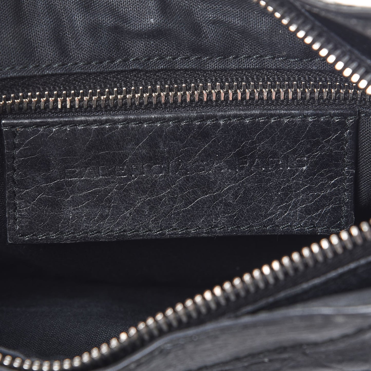 Agneau Giant 12 Silver Hardware Hip Black