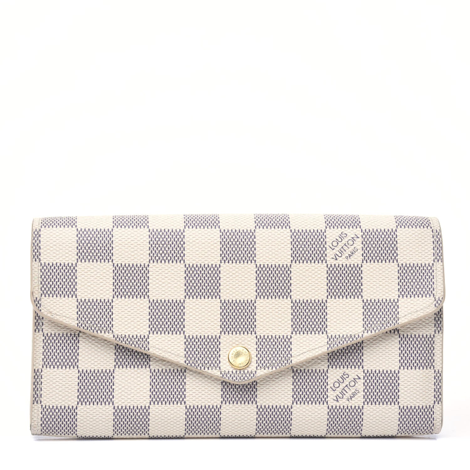 Louis Vuitton Damier Azur Sarah Wallet NM 1 of 17