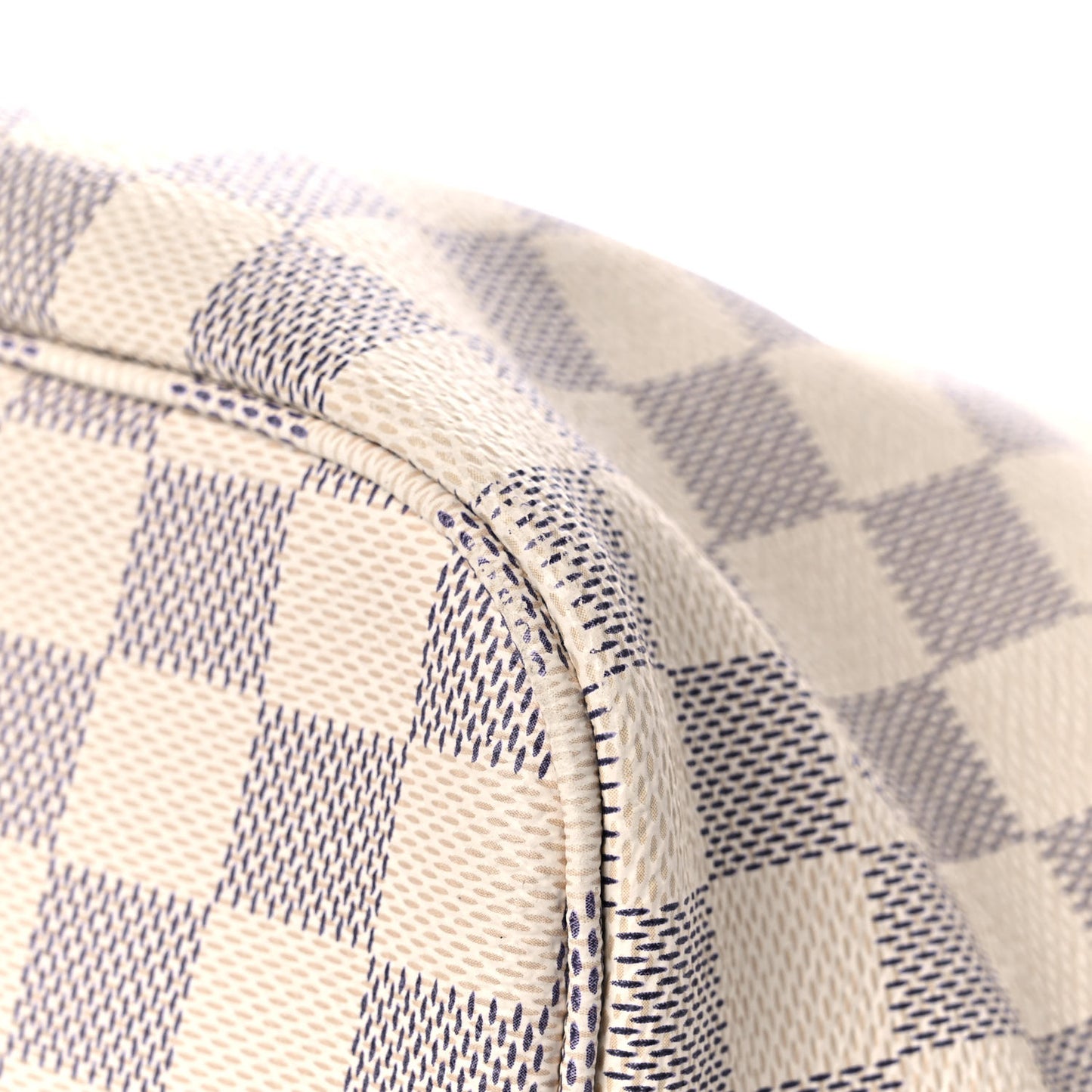 Damier Azur Neo Neverfull MM Rose Ballerine